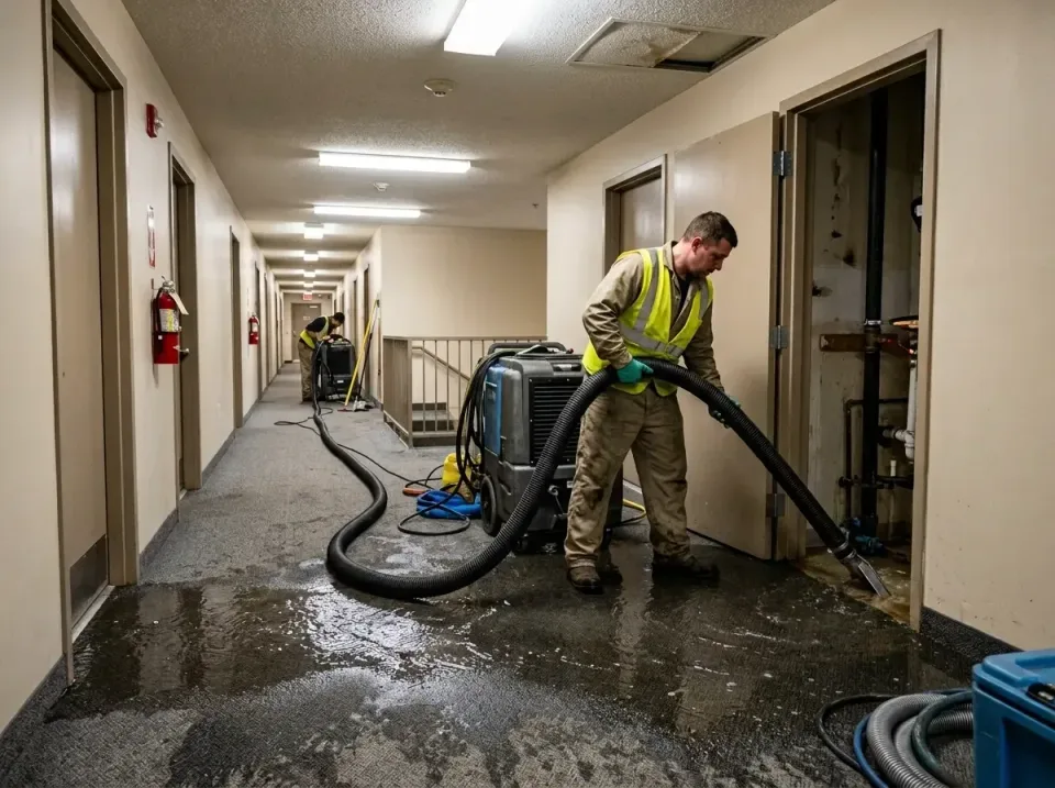 multi-unit-apartment-hallway-f-005 — frequently asked questions, Emergency Burst Pipe Water Extraction & Removal in Linden,…